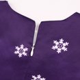 thumbnail image 2 of RIJOPUTY Christmas Dress for Toddler Girl Christmas Girls Size 14-16 Girls Christmas Size 12 Empire Waist Dress Bridal Shower Dress Newborn Baby, Purple 3-4 Years, 2 of 3