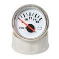 thumbnail image 3 of 52mm Voltmeter For Boat Marine Car Voltage VOLT 0-190ohm Fuel Water Level Meter Pointer Level Gauge Oil Tank Level Indicator ,Suits Most Tanks, 3 of 7