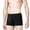 Black, variant on TIHLMK Breathable Ice Silk Mens Fashion Underwear Silk Non-Slip Thin Pouch Underpants