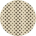 thumbnail image 1 of Ahgly Company Machine Washable Indoor Round Transitional Moccasin Beige Area Rugs, 8' Round, 1 of 7