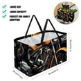 thumbnail image 2 of Motorcycle Large Capacity Reusable Foldable Oxford Cloth Laundry Organizer with Picnic Baskets, Cube Organizer, and Laundry Basket, 2 of 7