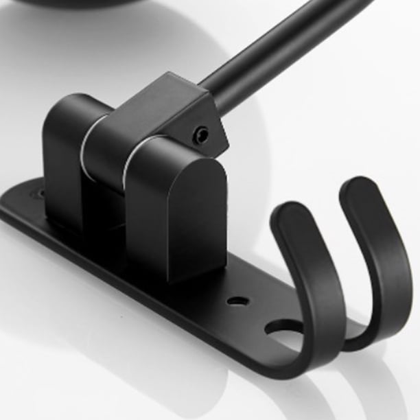 Titular De Almacenamiento Soporte de aluminio para almacenamiento de sombreros, soporte para casco de pared perforado (bola doble) Ndcxsfigh Libre de BPA