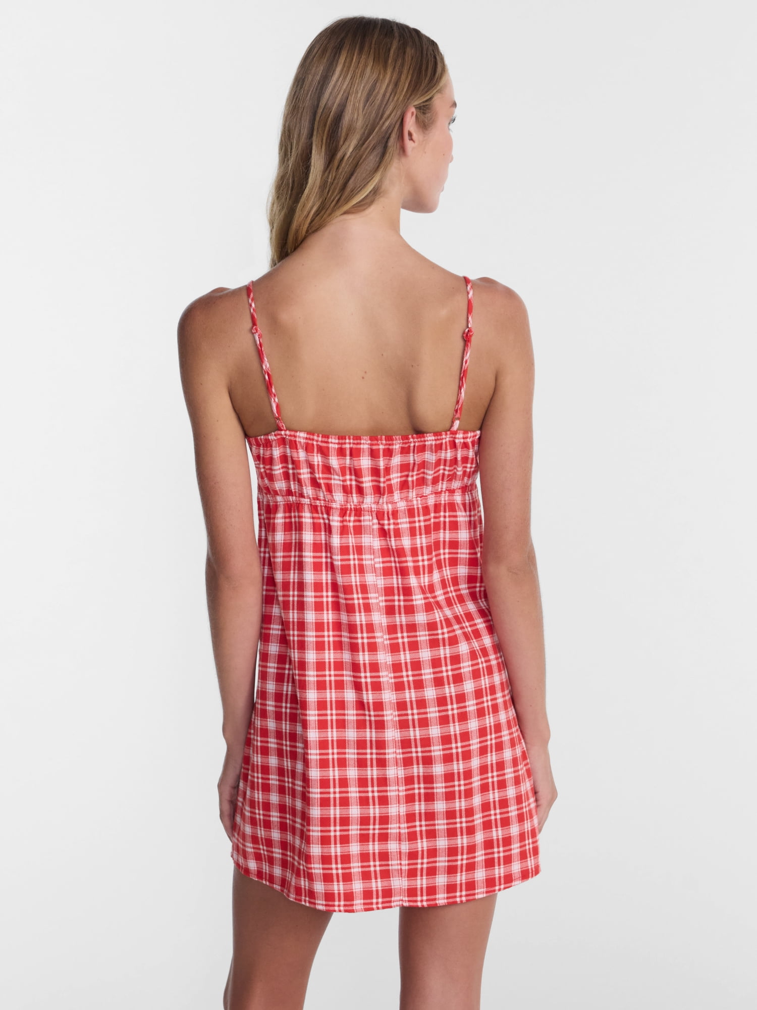 No Boundaries Sleeveless Sleep Slip Dress, Women's XS-XXL