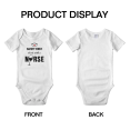 thumbnail image 3 of Safety First Drink With A Nurse Funny Baby Bodysuit Boy Girl Unisex, 3 of 5