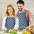 thumbnail image 5 of Blue Bigfoot Pattern Apron-Garden Aprons for Women with Pockets-Cotton Linen Waterproof Kitchen Cooking Gardening Aprons Adjustable for Kitchen,Cooking,BBQ and Salon 33x27 Inch, 5 of 7