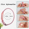 thumbnail image 4 of YUNOVA Braided AirTag Bracelet for Kids, Adjustable Nylon Wristband, Anti-Lost GPS Tracker Compatible with Apple AirTag 1st/2nd Gen, 2-Pack, 4 of 9