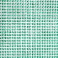 thumbnail image 2 of O'Creme Rhinestone Mesh Ribbon Wrap 24 Row 4-1/2 Inch Wide x 1 Yard, Green, 2 of 2
