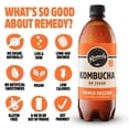 thumbnail image 3 of Remedy Kombucha Mango Passion 700ml, British Import (Pack of 2), 3 of 5
