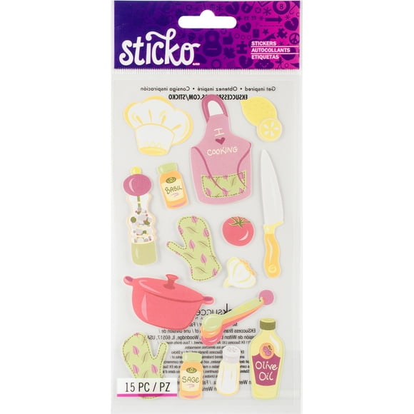Sticko Stickers-Cooking