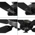 thumbnail image 6 of AirPro 52 in. Graphite 5-Blade AC Motor Transitional Ceiling Fan, 6 of 12