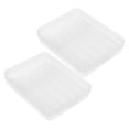thumbnail image 3 of KAKOWELY automatic chalk clips 10pcs Clear Plastic Chalk Holders Adjustable Chalk Clips For Teachers Classroom And Office Use Practical Chalk Accessories For School Supplies, 3 of 5