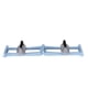 thumbnail image 4 of Equipo para ejercicios de piernas,Equipo de ejercicio para piernas Máquina para entrenar el suelo pélvico,Dispositivo de adelgazamiento de piernas plegable Máquina de fitness para Azul, 4 of 8