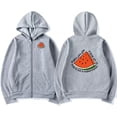thumbnail image 5 of This Is Not A Watermelon Pullover Zipper Hoodie Men Women Casual Fashion Clothing Zip Up Sweatshirt Fleece Coats Oversized Hoody, 5 of 5
