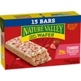 thumbnail image 2 of Nature Valley Strawberry Crispy Creamy Wafer Bars, Whole Grain, 15 Bars, 19.5 oz, 2 of 14