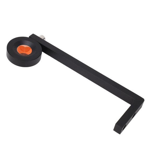 Right Angle Prism, Film Coated L Shape Prism Accurate Portable Oxidized ABS Wrapped 25.4mm Diameter for Dams