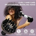 thumbnail image 2 of Professional hair diffuser, curling hair dryer, heat-resistant hair dryer, silicone hairdresser, curling hair care, 2 of 8