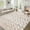 Pink, variant on CAROMIO Pink Runner 2' x 6' Area Rug Boho Distressed Machine Washable Modern Geometric Moroccan Carpet