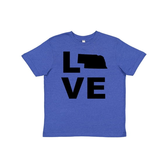 Inktastic Love Nebraska Youth T-Shirt