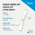thumbnail image 4 of Viqua S8ROL/4P Ozone UV Replacement Lamp for S8Q-oz Pool Systems, 4 of 9