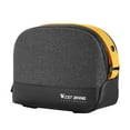 thumbnail image 1 of WEST BIKING Foldable Handlebar Bike Bag with PU Leather, 4L Capacity for Cycling Essentials, Black Polyester Design, Compact & Lightweight for Smartphones, Tools, and Accessories, 1 of 7