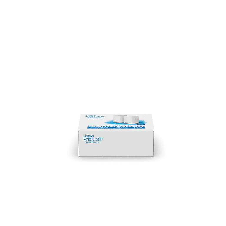 Linksys Velop AC2400 Dual Band Mesh WiFi Router | 2 Pack