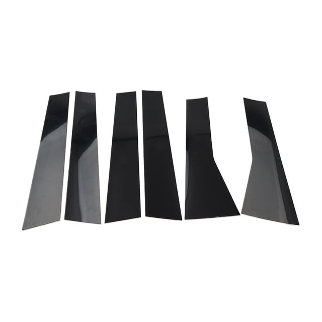 6PCS Car Pillar Post Door Window Cover Trim Kit For Mitsubishi Outlander 2022 2023 2024