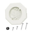 thumbnail image 4 of Kit de placa de montaje para bloque de montaje de revestimiento Kit de montaje de iluminación exterior profesional Blanco, 4 of 8