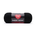 thumbnail image 2 of (2 pack) Red Heart Super Saver Metallic 4 Medium Acrylic Yarn, Black 5oz/142g, 255 Yards, 2 of 7