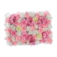 thumbnail image 4 of Panel de pared de flores artificiales Gloria adorno de estera floral telón de fondo de flores rosas 40 cm x 60 cm, 4 of 9