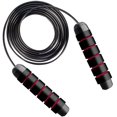 thumbnail image 4 of Skipping Rope Bearings Rapid Speed Adjustable Jump Rope Cable Memory Foam Handles Ideal for Aerobic Exercise Like Speed, 4 of 5