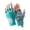 Blue, variant on 1 Pair Cycling Gloves Nylon Fabric With Sweat Wicking Technology Ergonomic Mitts For Long Distances