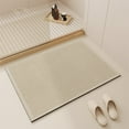 thumbnail image 5 of Luxurious Creamy Diatomite Mud Bathroom Mat | Super Absorbent Quick-Drying Non-Slip Floor Mat | Modern Style Shower Toilet Rug 16X24 Inches, 5 of 7