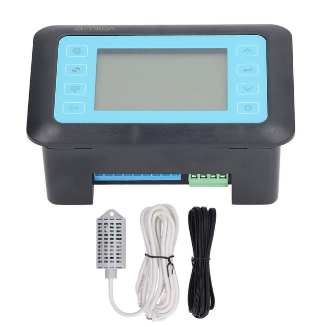 Controlador de temperatura y humedad NikouMX Controlador de incubadora digital automático 14x9x6cm