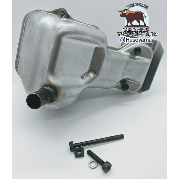 GENUINE OEM HUSQVARNA K760 K770 MUFFLER KIT 592 77 83-01