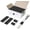 Black, variant on ANHXN Standard Napkin Band, Paper Napkin Rings Self Adhesive