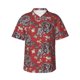 thumbnail image 1 of Fotbe Dragons2 Camisa Hawaiana para Hombre Unisex – Camisa Casual de Verano con Botones de Manga Corta de Algodón y Lino,Large, 1 of 7