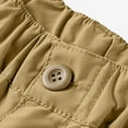 thumbnail image 5 of USNSM (M-5XL) Big and Tall Men's Cargo Shorts Relaxed Fit Mens Running Shorts 7 Pockets Elastic Waist Cotton Hiking Shorts Yellow XXXXXL, 5 of 8