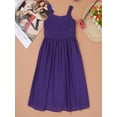 thumbnail image 4 of iiniim Kids Girls Chiffon Sleeveless Pleated Chiffon Dress Princess Birthday Party Formal 4-16, 4 of 7
