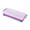Purple#3, variant on mtvxesu Transparent Plastic Pencil Case Storage Box With Snap-Tight Lid, Stackable Design For Office Or Home Use, 1 Count