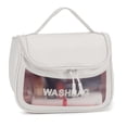 thumbnail image 2 of Deago Hanging Travel Toiletry Bag Waterproof Makeup Cosmetic Bag Travel Organizer for Women and Girls (White), 2 of 9
