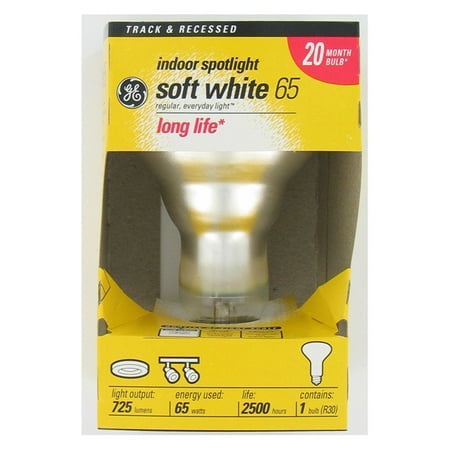 - GE Lighting 65W Reflector Long Life Spot Light Bulb - 6 pk.