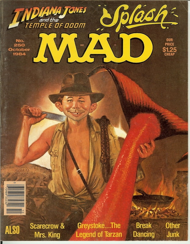 MAD Magazine Vintage Collectible #250 OCT 1984