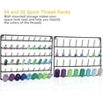 thumbnail image 6 of Set of 2 Metal Spool Rack 54 Spools Thread Rack & 32 Spools Thread Holder Set, 6 of 6