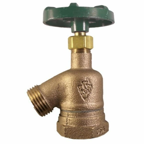 Arrowhead Brass & Plumbing 930LF 1 in. Female Pipe Thread- Red Brass- Garden Valve