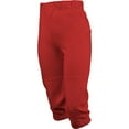 thumbnail image 3 of Marucci Women's Excel Fastpitch Softball Knicker Pants Red S, 3 of 3