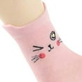 thumbnail image 6 of NTACZA Funny Socks Women Fall Pink 10 Pairs Crew Cat Socks Novelty Women Breathable Socks, 6 of 6