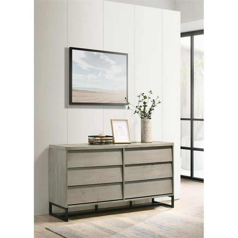 Meridian Furniture Weston Wood Dresser Meridian Furniture Weston Wood Dresser