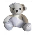thumbnail image 2 of Peluche Suave Osita Bailarina Con Moño Y Estrella Regalo Genérica OSO BAILARIAN GRIS, 2 of 4