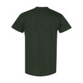 thumbnail image 3 of Gildan - Camiseta básica de manga corta Modelo Heavy Cotton para hombre - 100% algodón gordo (Paquete de 5) (Heliconia) Gildan UTBC4807_heliconia, 3 of 3