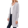 thumbnail image 4 of Women Button Down Solid Color Cardigan, 4 of 5